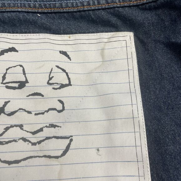 Platinum FUBU Fat Albert & The Junkyard Gang Men's XXL Denim Jacket Vintage - Picture 13 of 16